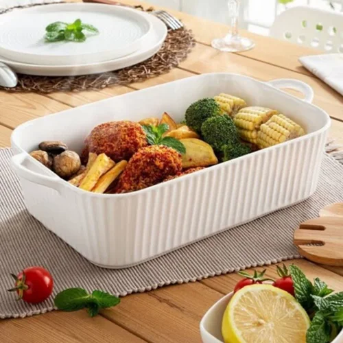 تابه هتلی مستطیلی سرامیکی- کدمحصول 71